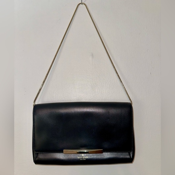 Kate Spade Black Leather Hanley Camden Way Shoulder Bag - Picture 3 of 9